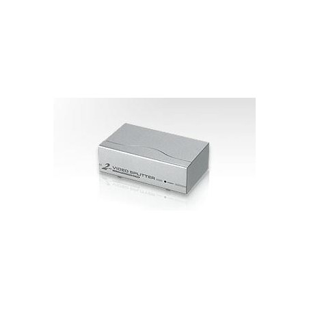 SPLITTER video ATEN, split 2 monitoare la 1 PC, conector 1: VGA (T); conector 2: VGA (M) x 2, "VS92A-A7-G" (timbru verde 0.8 lei