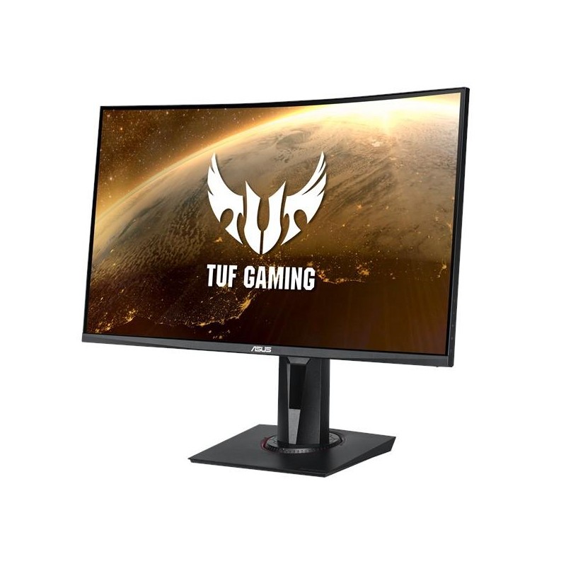 MONITOR ASUS 27", gaming, VA, Full HD (1920 x 1080), Wide, curbat, 400 cd/mp, 1 ms, HDMI, DisplayPort, DVI, "VG27VQ" (timbru ver