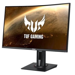 MONITOR ASUS 27", gaming, VA, Full HD (1920 x 1080), Wide, curbat, 400 cd/mp, 1 ms, HDMI, DisplayPort, DVI, "VG27VQ" (timbru ver
