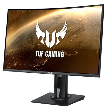 MONITOR ASUS 27", gaming, VA, Full HD (1920 x 1080), Wide, curbat, 400 cd/mp, 1 ms, HDMI, DisplayPort, DVI, "VG27VQ" (timbru ver