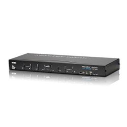 SWITCH KVM | hub USB ATEN control 8 PC la 1 KVM, conector tip DVI-I (M) x 8 | USB Type B (M) x 8 | 3.5 mm Jack (M) x 16, "CS1768