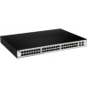 SWITCH D-LINK SMART 48 porturi Gigabit + 4 porturi Combo SFP, carcasa metalica, rackabil, "DGS-1210-48" (timbru verde 2 lei)