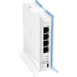 ACCESS Point Mikrotik wireless interior 300 Mbps, port 10/100 x 4, antena interna x 2, fara PoE, 2.4 GHz, "RB941-2ND-TC"  (timbr