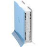 ACCESS Point Mikrotik wireless interior 300 Mbps, port 10/100 x 4, antena interna x 2, fara PoE, 2.4 GHz, "RB941-2ND-TC"  (timbr