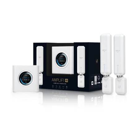 ROUTER Ubiquiti AmpliFI HD, wireless, 1750 Mbps, port LAN 10/100/1000 x 3, port WAN 10/100/1000 x 1, antena interna x 3, "AFI-HD