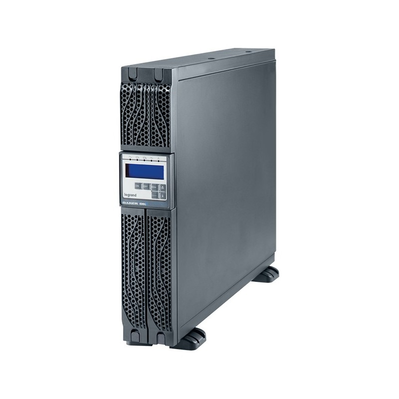 UPS LEGRAND, "DAKER DK +", Online cu sinusoida pura, tower, rack, 2000VA/1800W, AVR, IEC x 6, 6 x baterie 12V/7.2Ah, display LCD