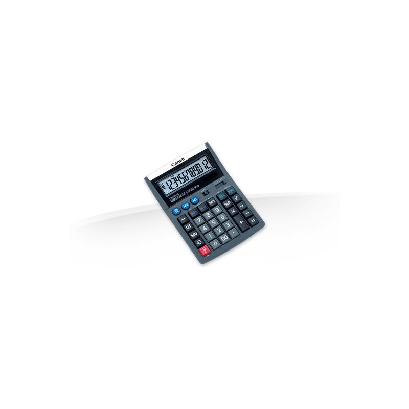 Calculator de birou CANON, TX-1210E, ecran 12 digiti, alimentare baterie, negru, include TV 0.1 lei ,"4100A014AB"