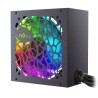 SURSA NJOY Freya 700, 700 W, ATX 12V V2.3, fan RGB 120 mm x 1, 80 PLUS Bronze - compatibila, "PSAT-070ARAF-BU01B" (timbru verde 