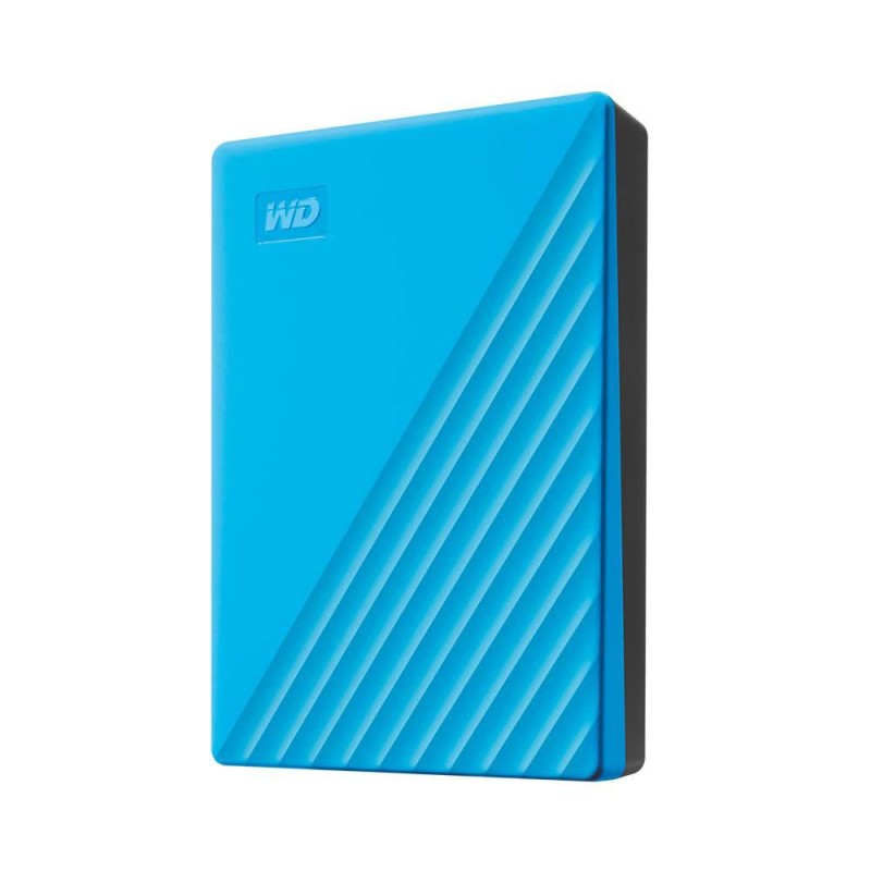 HDD extern WD 4 TB, My Passport, 2.5 inch, USB 3.2, albastru, "WDBPKJ0040BBL-WESN" (timbru verde 0.8 lei)