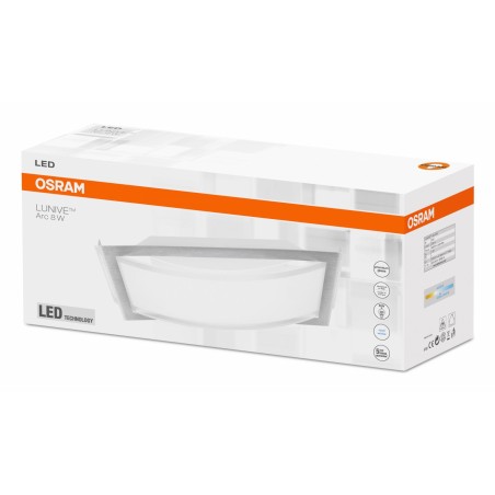 APLICA  OSRAM, LED, soclu integrat, putere 8 W, tip lumina alb, 400 lumeni, alimentare 220 - 230 V, "000004052899374522" (timbru