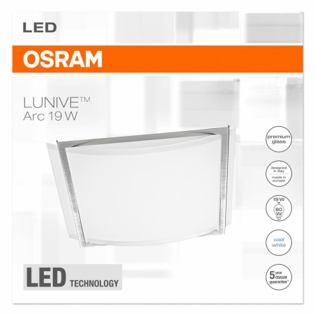 PANOU LED  OSRAM, LED, soclu integrat, putere 19 W, tip lumina alb, 1.200 lumeni, alimentare 220 - 230 V, "000004052899374638" (