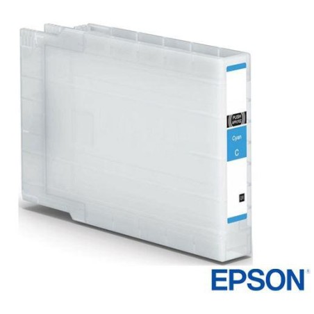 Cartus Cerneala Original Epson Cyan, T04B240, pentru WF-C8190|C8610|C8690, 4.6K, (timbru verde 0.15 lei),  "C13T04B240"