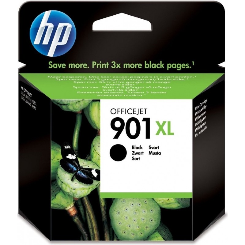 Cartus Cerneala Original HP Black, nr.901XL, pentru OfficeJet 4500|J4524|4580|4624|4640|4660|4680, , (timbru verde 0.15 lei), "C