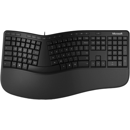 TASTATURI MICROSOFT, cu fir, 126 taste format standard (104-108 taste), USB, negru, "LXN-00013"  (timbru verde 0.8 lei)