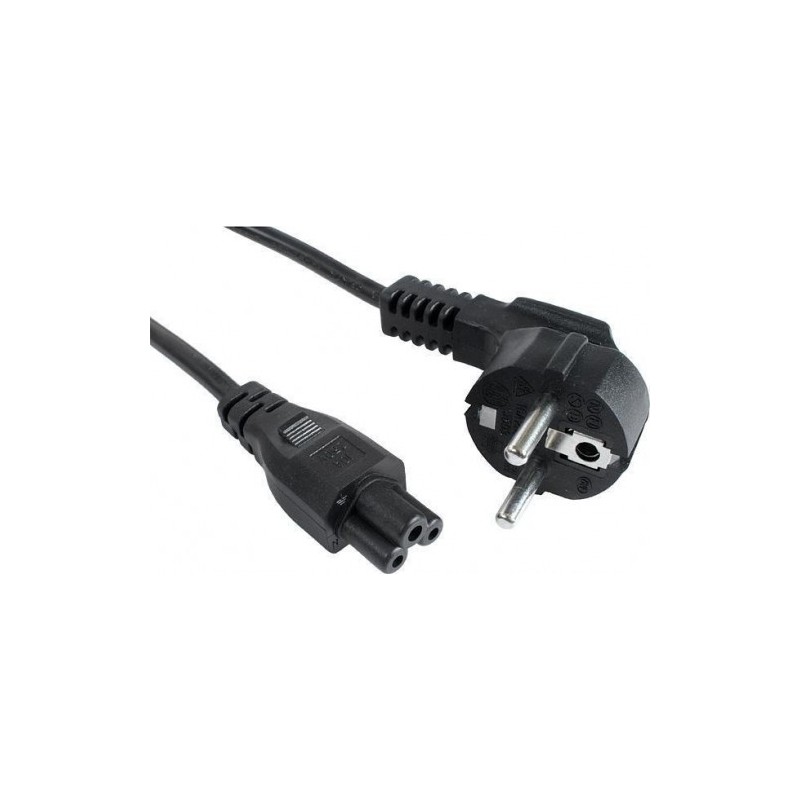CABLU alimentare GEMBIRD notebook 1.8m, intrare Shucko, iesire C5, 10A, certificare VDE, bulk, black, "PC-186-ML12" (timbru verd