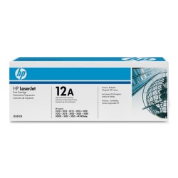 Toner Original HP Black, nr.12A, pentru LaserJet 1010|1012|1015|1018|1020|1022|3015|3020|3030|3050|3052|3055|M1005|M1319F, 2K, (