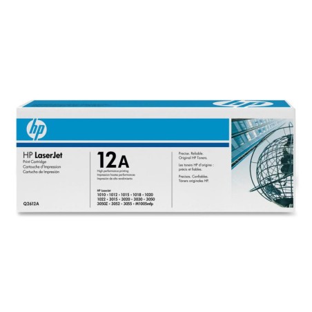 Toner Original HP Black, nr.12A, pentru LaserJet 1010|1012|1015|1018|1020|1022|3015|3020|3030|3050|3052|3055|M1005|M1319F, 2K, (