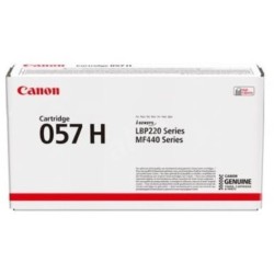 Toner Original Canon Black, CRG-057H, pentru I-Sensys LBP 223|LBP 226|LBP 233|LBP 228|MF 443|MF 445|MF 446|MF 449, 10K, (timbru 
