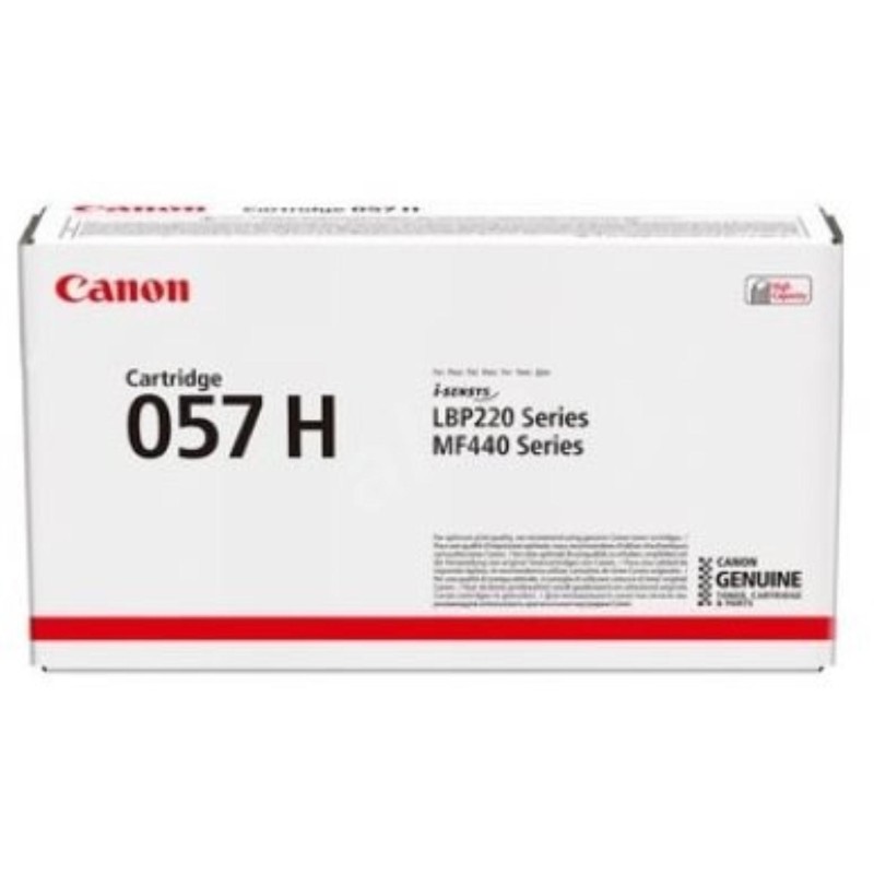 Toner Original Canon Black, CRG-057H, pentru I-Sensys LBP 223|LBP 226|LBP 233|LBP 228|MF 443|MF 445|MF 446|MF 449, 10K, (timbru 
