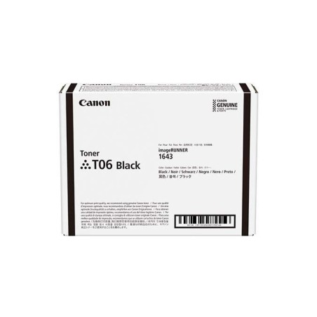 Toner Original Canon Black, CRG-T06, pentru IR 1643i|1643if, 20.6K, (timbru verde 1.2 lei) ,NOPP, "3526C002AA"