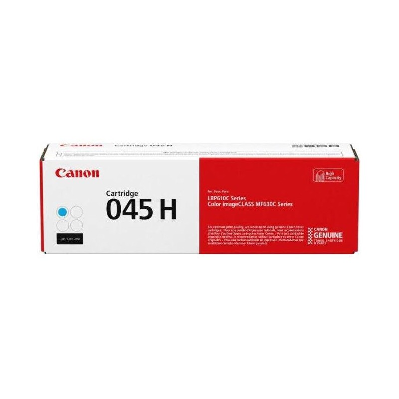 Toner Original Canon Cyan, CRG-045HC, pentru LBP-611|LBP-613|MF-631|MF-633|MF-635, 2.8K, (timbru verde 1.2 lei) , "CR1245C002AA"