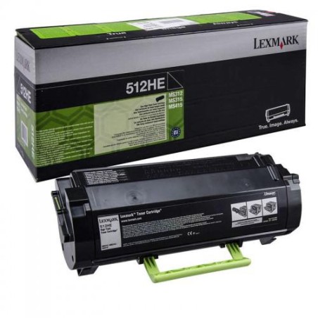 Toner Original Lexmark Black, 51F2H0E, pentru MS312|MS415, 5K, (timbru verde 1.2 lei) , "51F2H0E"