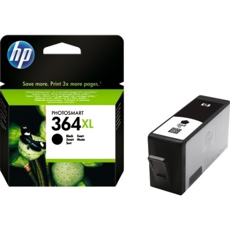 Cartus Cerneala Original HP Black, nr.364XL, pentru DJ 3070|3250|OJ5510|5515|7510, , (timbru verde 0.15 lei), "CN684EE"