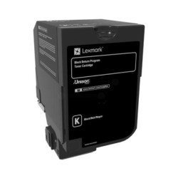 Toner Original Lexmark Black, 74C2HKE, pentru CS720|CS725|CX725, 20K, (timbru verde 1.2 lei) , "74C2HKE"