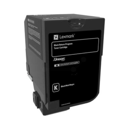 Toner Original Lexmark Black, 74C2HKE, pentru CS720|CS725|CX725, 20K, (timbru verde 1.2 lei) , "74C2HKE"