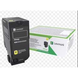Toner Original Lexmark Yellow, 74C2HYE, pentru CS725, 12K, (timbru verde 1.2 lei) , "74C2HYE"