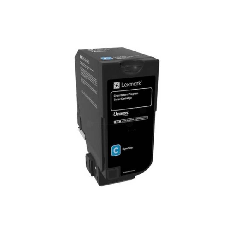 Toner Original Lexmark Cyan, 74C2SCE, pentru CS720|CS725|CX725, 7K, (timbru verde 1.2 lei) , "74C2SCE"