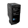 Toner Original Lexmark Cyan, 74C2SCE, pentru CS720|CS725|CX725, 7K, (timbru verde 1.2 lei) , "74C2SCE"