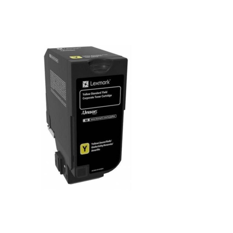 Toner Original Lexmark Yellow, 74C2SYE, pentru CS720|CS725|CX725, 7K, (timbru verde 1.2 lei) , "74C2SYE"