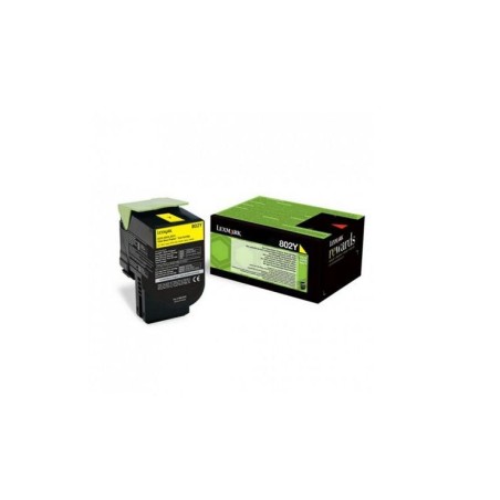 Toner Original Lexmark Yellow, 80C20YE, pentru CX310|CX410|CX510, 1K, (timbru verde 1.2 lei) , "80C20YE"