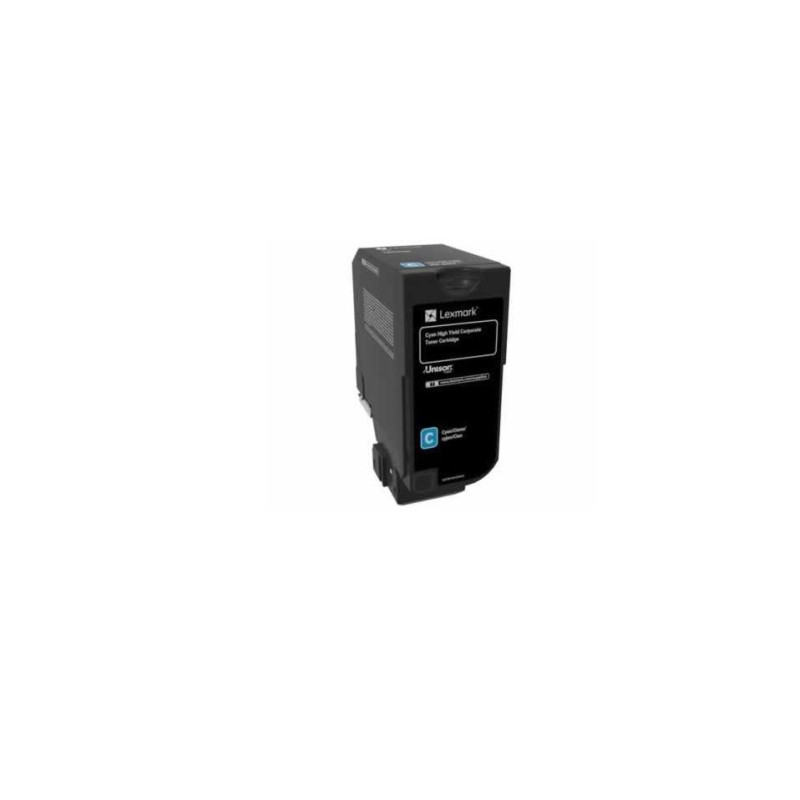 Toner Original Lexmark Cyan, 84C2HCE, pentru CX725, 16K, (timbru verde 1.2 lei) , "84C2HCE"