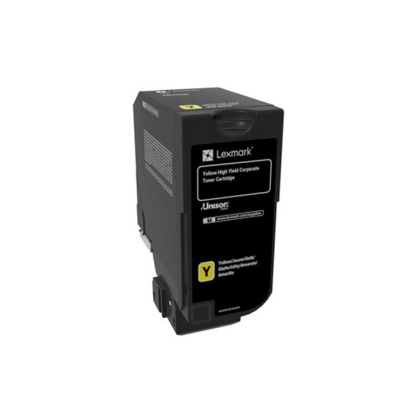 Toner Original Lexmark Yellow, 84C2HYE, pentru CX725, 16K, (timbru verde 1.2 lei) , "84C2HYE"