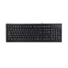 TASTATURA A4TECH, "KR85", cu fir, 104 taste format standard, USB, negru, "KR-85-USB" (timbru verde 0.8 lei)