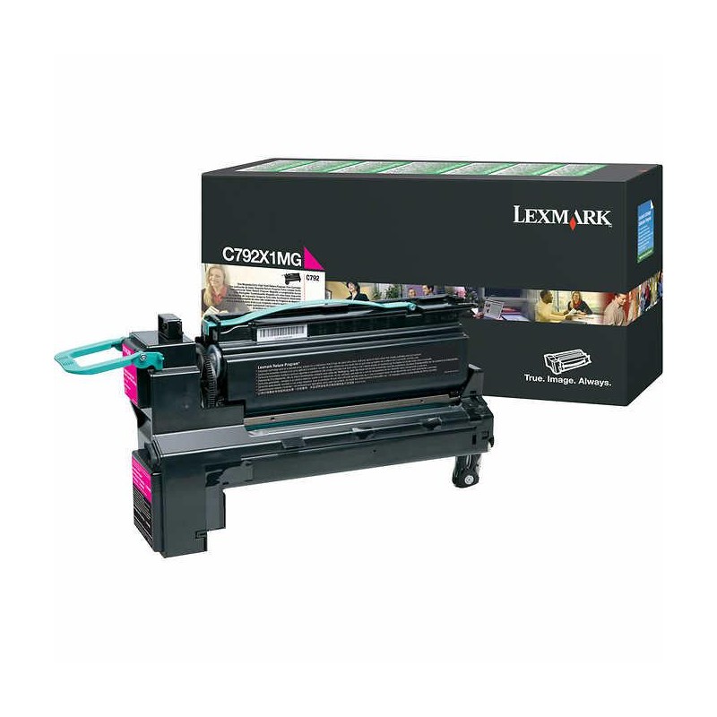 Toner Original Lexmark Magenta, C792X1MG, pentru C792|X792 series, 20K, (timbru verde 1.2 lei) , "C792X1MG"