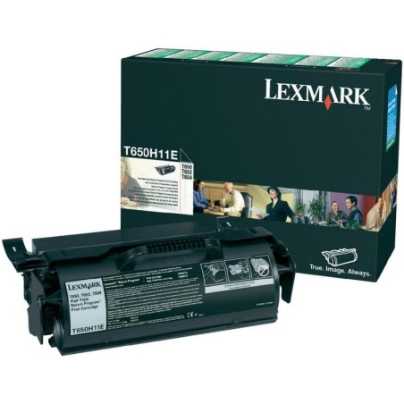 Toner Original Lexmark Black, T650H11E, pentru T650|T652|T654|T656, 25K, (timbru verde 1.2 lei) , "T650H11E"