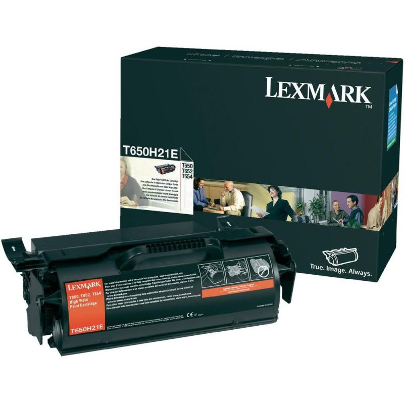 Toner Original Lexmark Black, T650H31E, pentru T650|T652|T654|T656, 25K, (timbru verde 1.2 lei) , "T650H31E"