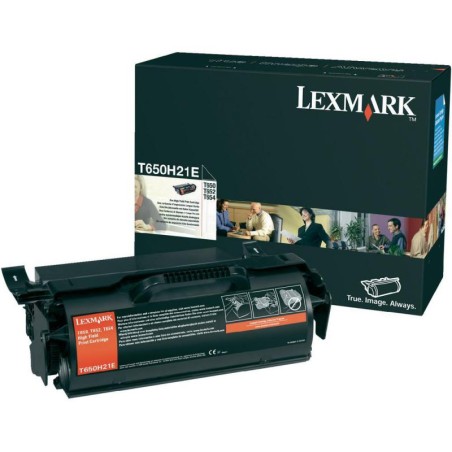 Toner Original Lexmark Black, T650H31E, pentru T650|T652|T654|T656, 25K, (timbru verde 1.2 lei) , "T650H31E"