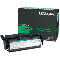 Toner Original Lexmark Black, T650H80G, pentru T650|T652|T654|T656, 25K, (timbru verde 1.2 lei) , "T650H80G"