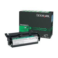 Toner Original Lexmark Black, T654X80G, pentru T654|T656, 36K, (timbru verde 1.2 lei) , "T654X80G"