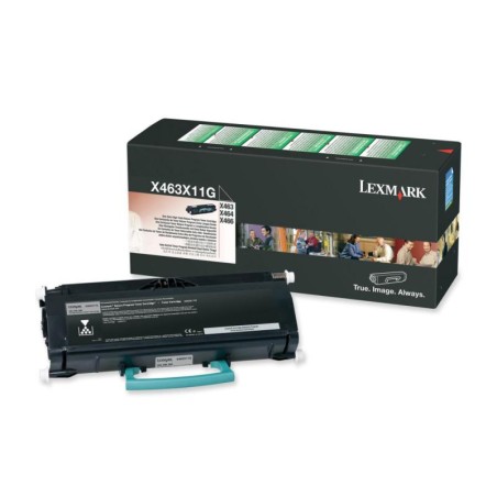 Toner Original Lexmark Black, X463X11G, pentru X463|X464|X466, 15K, (timbru verde 1.2 lei) , "X463X11G"