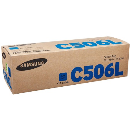 Toner Original Samsung Cyan, C506L, pentru CLP-680ND CLX-6260|, 3.5K, (timbru verde 1.2 lei) , "SU038A"