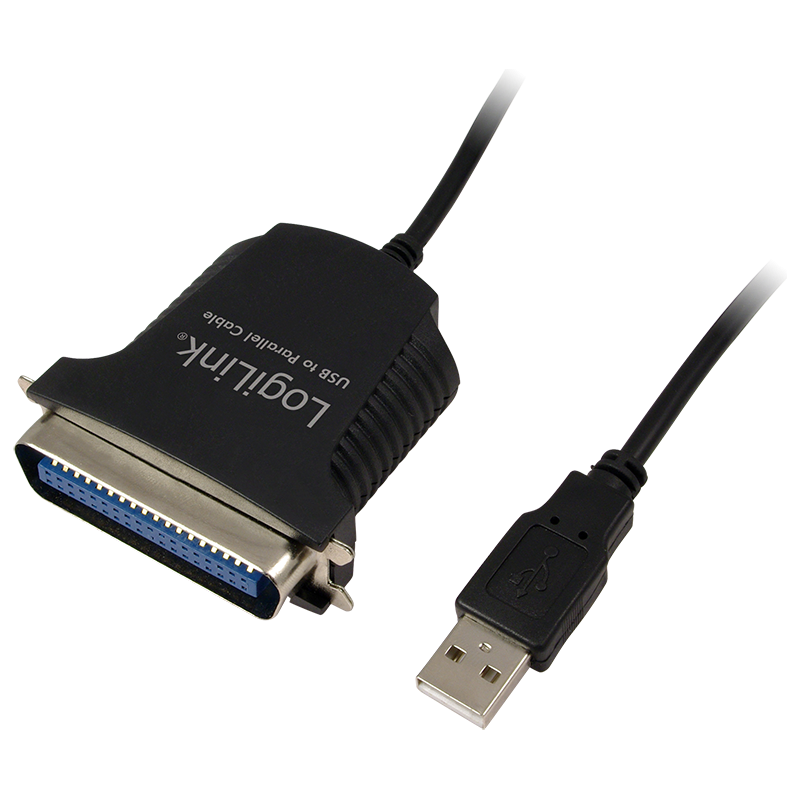 CABLU USB LOGILINK adaptor, USB 2.0 (T) la Paralel (Centronics 36-pin), 1.5m, conecteaza port USB cu imprimanta cu port paralel,