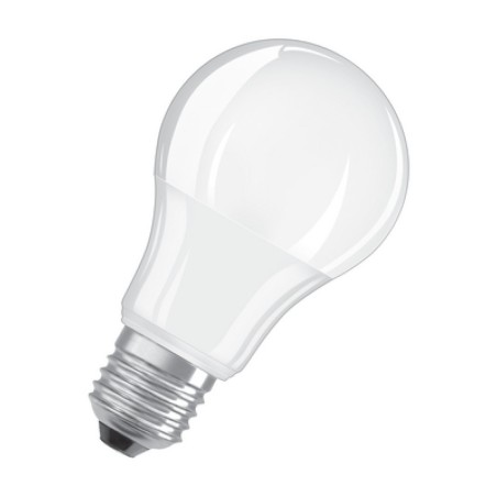 BEC LED Osram, soclu E27, putere 8.5W, forma clasic, lumina alb calda, alimentare 220 - 240 V, "000004052899326842" (timbru verd