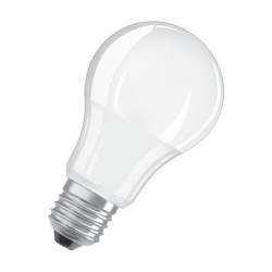 BEC LED Osram, soclu E27, putere 8.5W, forma clasic, lumina alb calda, alimentare 220 - 240 V, "000004052899326842" (timbru verd