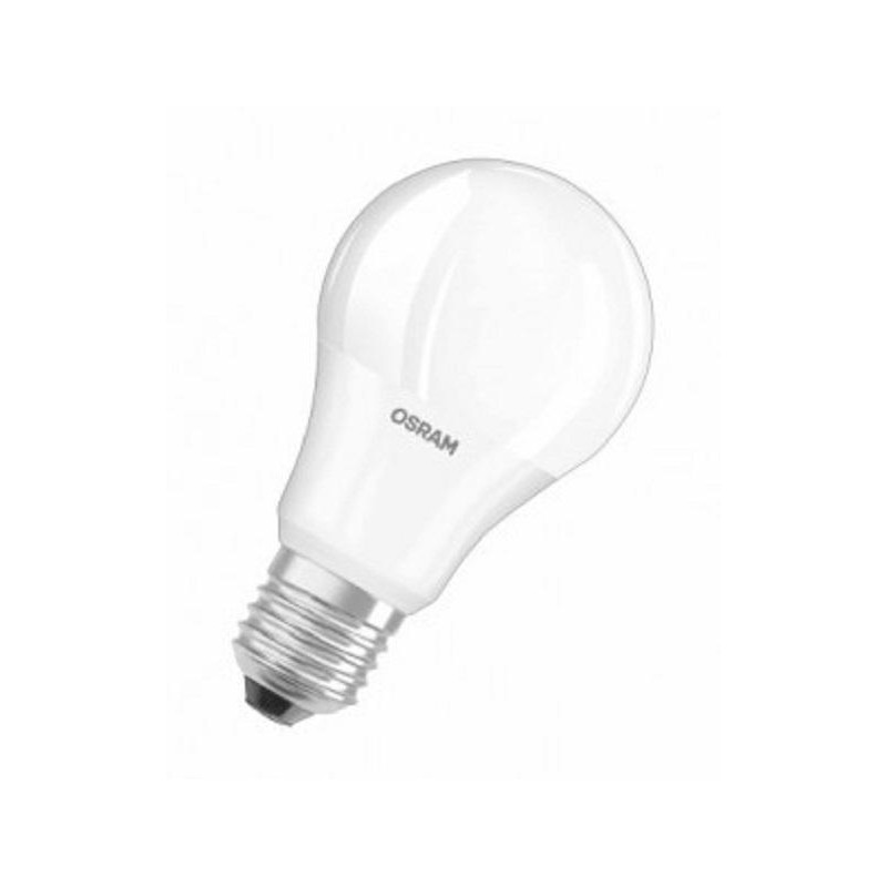 BEC LED Osram, soclu E27, putere 8.5W, forma clasic, lumina alb rece, alimentare 220 - 240 V, "000004052899326873" (timbru verde