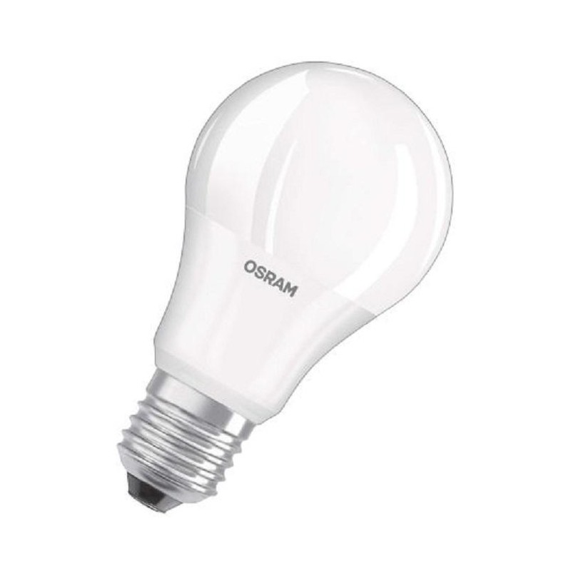 BEC LED Osram, soclu E27, putere 10W, forma clasic, lumina alb calda, alimentare 220 - 240 V, "000004052899971028" (timbru verde